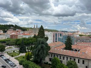 Nespecifikovaný výhled na destinaci Burgos nebo výhled na město při pohledu z apartmánu