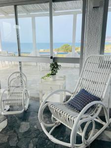 Balkón nebo terasa v ubytování Lassion Hotel