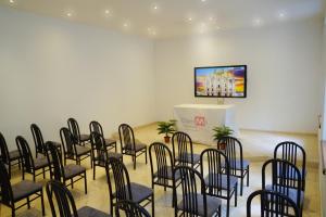 TV a/nebo společenská místnost v ubytování CiaoMi - Hostel & Long Stay - Milano Niguarda & Bicocca