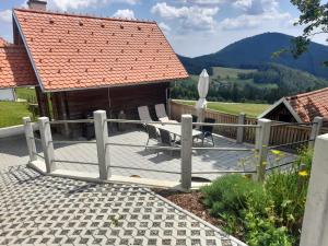 Splošen pogled na gorovje oz. razgled na gore, ki ga ponuja apartma