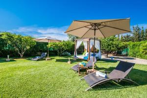 Vonkajšia záhrada v ubytovaní Ideal Property Mallorca - Finca Alegre
