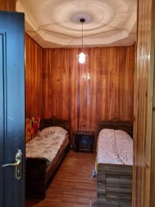Кровать или кровати в номере apartment kobuleti