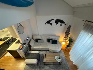 Część wypoczynkowa w obiekcie Maravilloso Ático-duplex