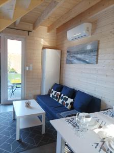 Khu vực ghế ngồi tại Domki Apartamentowe AURA