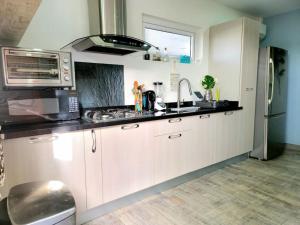 Eldhús eða eldhúskrókur á Safir Suite