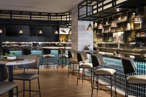 Lounge nebo bar v ubytování Austin Marriott South