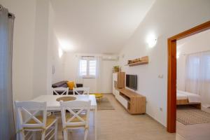 TV a/nebo společenská místnost v ubytování Apartman Francesca