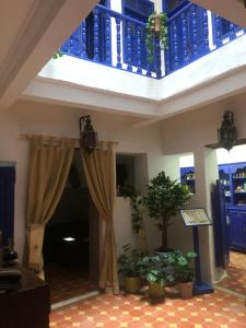 Lobbyen eller receptionen på Riad Gloria