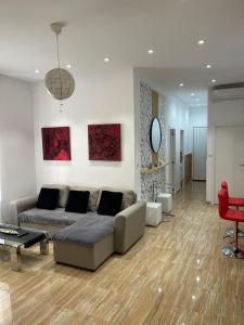 Posedenie v ubytovaní Downtown Apartments