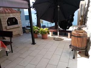 Balkón nebo terasa v ubytování Apartment Žiži