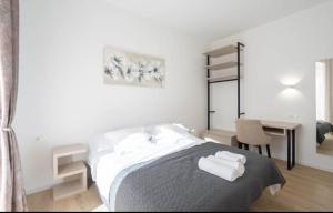 Postel nebo postele na pokoji v ubytování Marjan apartment & rooms