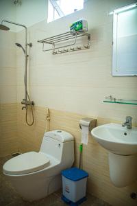 Koupelna v ubytování Skybird Homestay