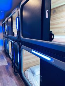 a group of bunk beds in an rv at KAMA CENTRAL PARK in New York