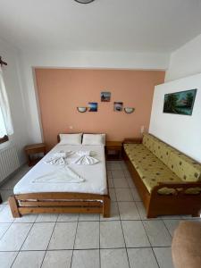 Postel nebo postele na pokoji v ubytování Villa Sunray