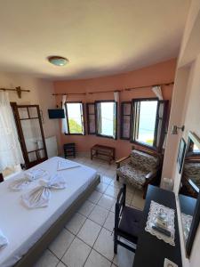 Postel nebo postele na pokoji v ubytování Villa Sunray