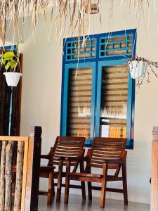 Formosa Beach Club & Bungalow的庭院或其他户外区域