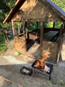 Kemudahan BBQ tersedia untuk tetamu di hotel
