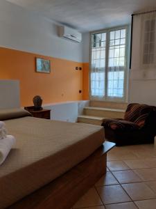 Posezení v ubytování B&B Albachiara