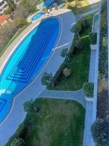 Изглед към басейн в Kestel Armani Deluxe for a dream life или наблизо