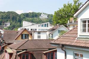 Nespecifikovaný výhled na hory nebo výhled na hory při pohledu z apartmánu