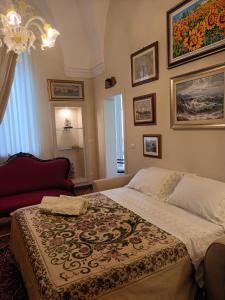 Postel nebo postele na pokoji v ubytování B&B Ai Due Santi