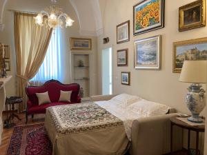 Postel nebo postele na pokoji v ubytování B&B Ai Due Santi