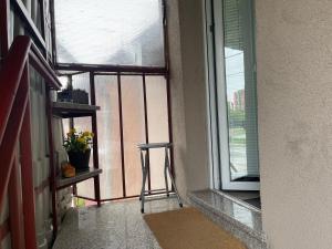 Balkón nebo terasa v ubytování APARTMAN Pahuljica