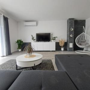 Posezení v ubytování Villa Rita