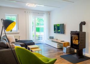 Istumisnurk majutusasutuses Apartment DaVinci - Sauna, Kamin, Garten, E-Bikes