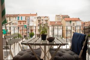 A balcony or terrace at Stanza Privata in Casa Condivisa - Private Room in Shared Home