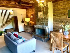 Un lugar para sentarse en Chamarel Mountain chalets