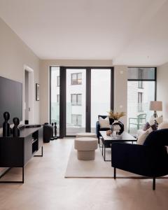En sittgrupp på Fully serviced luxury apartment at Sommerro