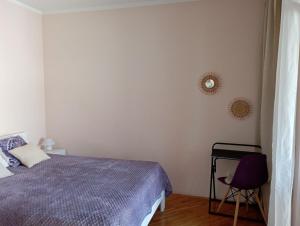 Postel nebo postele na pokoji v ubytování Apartment Lila