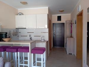 Kuchyň nebo kuchyňský kout v ubytování Apartment Lila