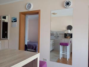 Kuchyň nebo kuchyňský kout v ubytování Apartment Lila