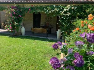 Zahrada ubytování Guest House Vagamondo