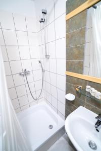 Kúpeľňa v ubytovaní Gościniec Dębowa Gazdówka