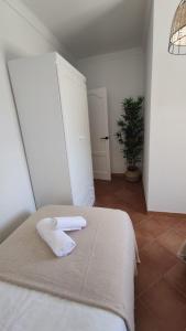 Posteľ alebo postele v izbe v ubytovaní Casa Rural Villa Arylex