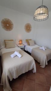 Posteľ alebo postele v izbe v ubytovaní Casa Rural Villa Arylex
