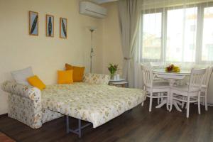 Postel nebo postele na pokoji v ubytování Ika apartment
