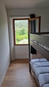 Postel nebo postele na pokoji v ubytování Gîte de la confluence