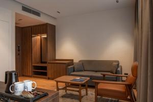 Posezení v ubytování Hotel Trofta