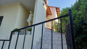 Balkón nebo terasa v ubytování Villa MARGIANI