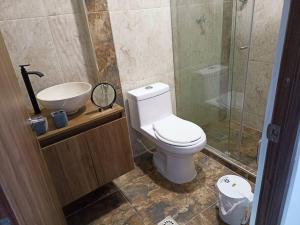 Ένα μπάνιο στο Paradisíaco Apt 360º Palmira