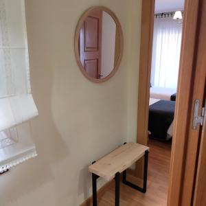 Postel nebo postele na pokoji v ubytování Piso María