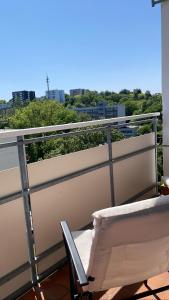 Balkón nebo terasa v ubytování Apartment mit schönem Ausblick + 13 fotografií