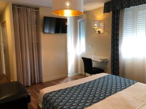 Postel nebo postele na pokoji v ubytování chambre suite B&B