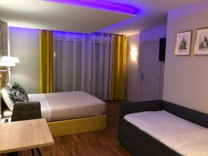 Postel nebo postele na pokoji v ubytování chambre suite B&B