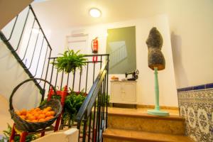 A kitchen or kitchenette at San José Guest House