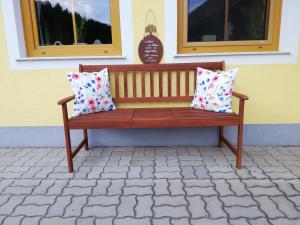 Posezení v ubytování Ferienwohnung Dürnberger